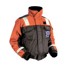 MJ621434 Classic Flotation Bomber Jacket for USCG Auxiliary Orange-Black