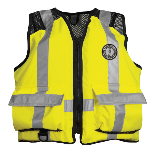 High Visibility Industrial Mesh Vest