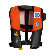 MD318334 HIT Inflatable PFD for USCG AUX Orange-Black