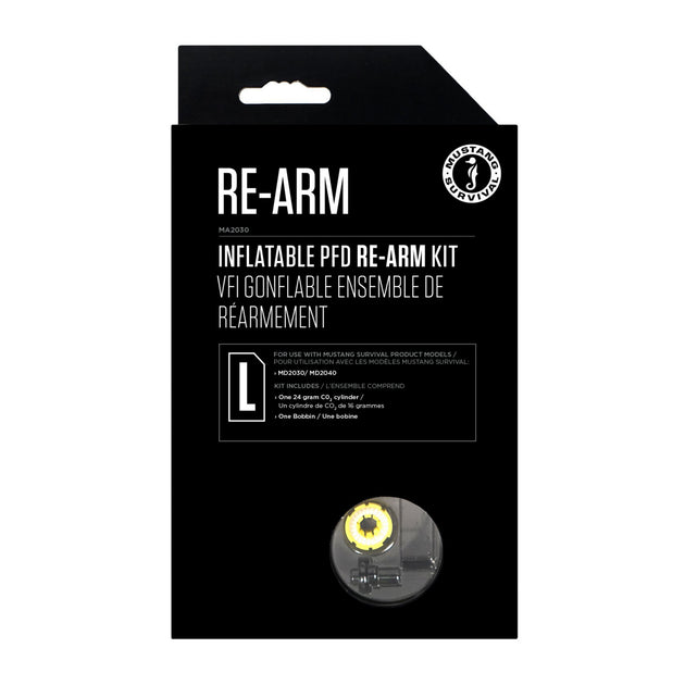 RE-ARM KIT L - 24g Auto/Manual (threaded cylinder) – Mustang Survival PRO