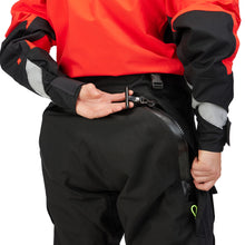 MSD637 Sentinel™ Series - Lightweight Boat Crew Dry Suit - Drop Seat Relief Opening Orange-Black