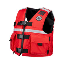 MV5606 SAR Vest with SOLAS Reflective Tape Red