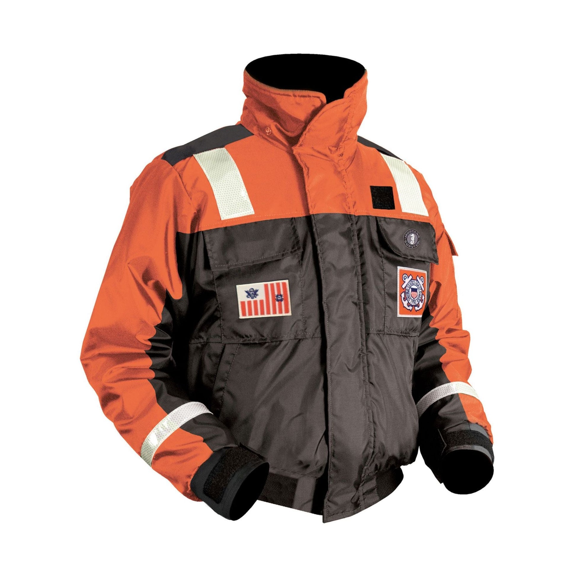 Classic Flotation Bomber Jacket for USCG | Mustang Survival – Mustang ...