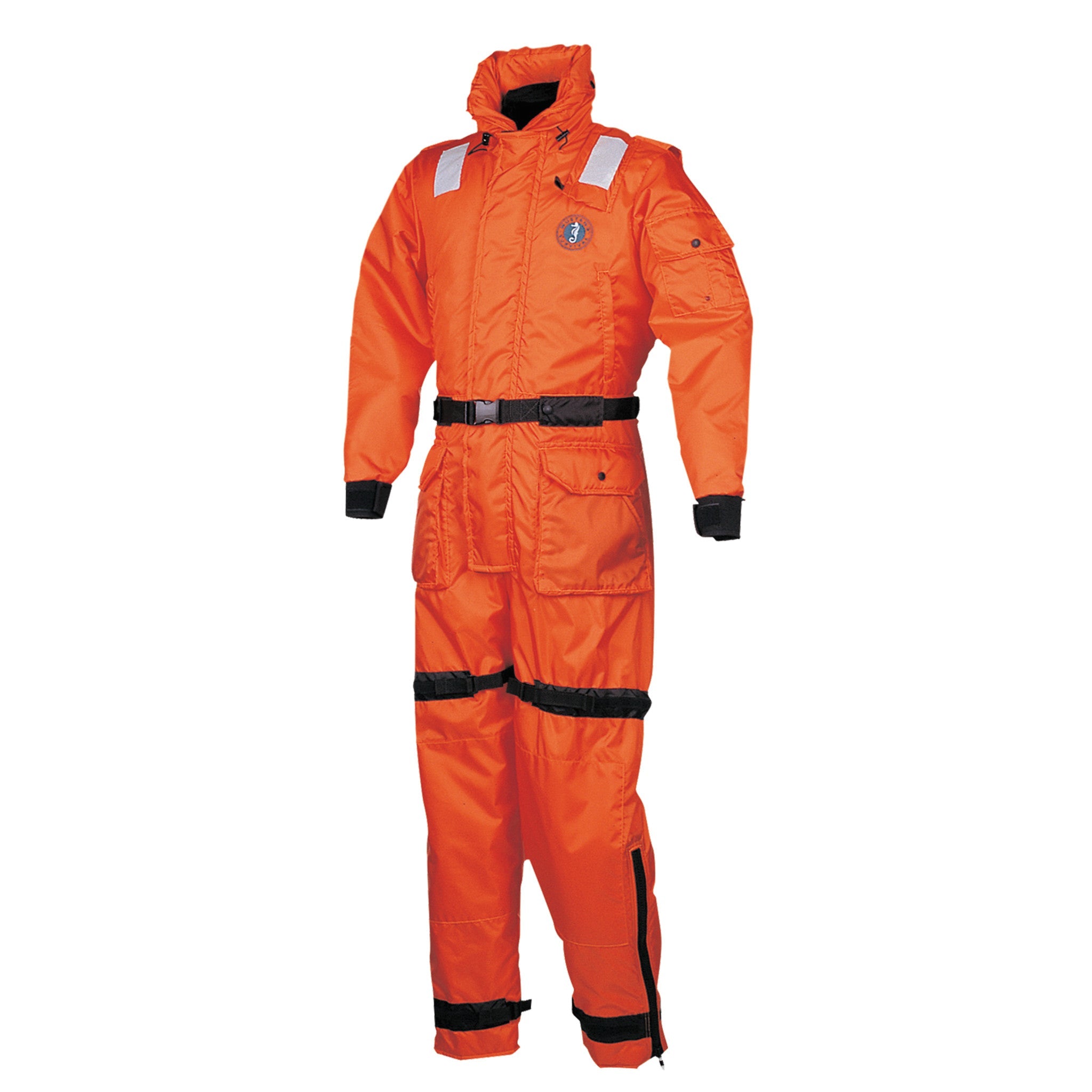 Mustang Survival Deluxe Anti-Exposure Coverall Flotation Work Suit - USCG Type III Approved