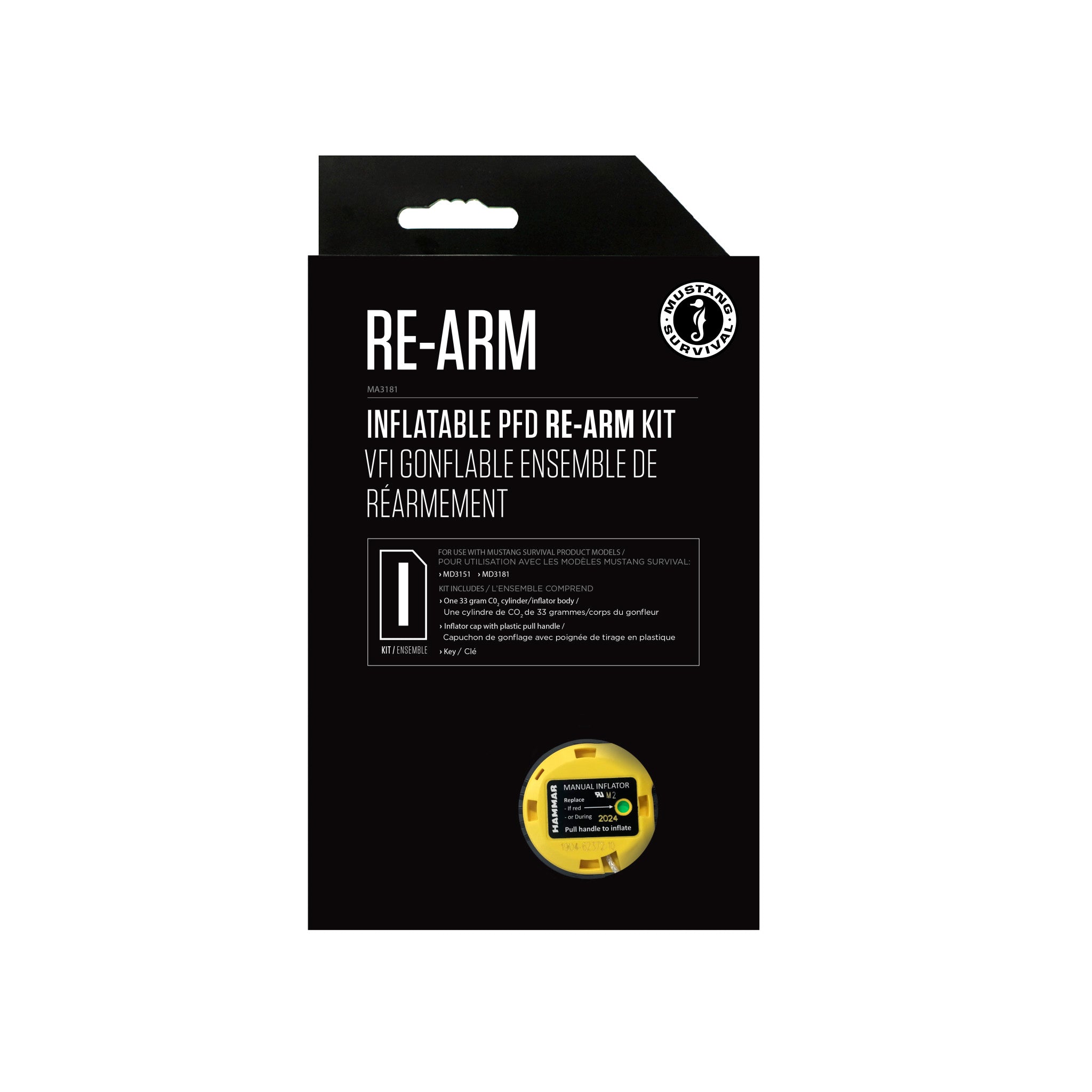 Re-Arm Kits | Inflatable PFDs | Mustang Survival – Mustang Survival PRO